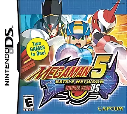 Image n° 1 - box : MegaMan Battle Network 5 - Double Team DS